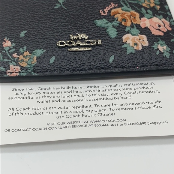 COACH Card Case imitation gold/midnight multi - Picture 14 of 16